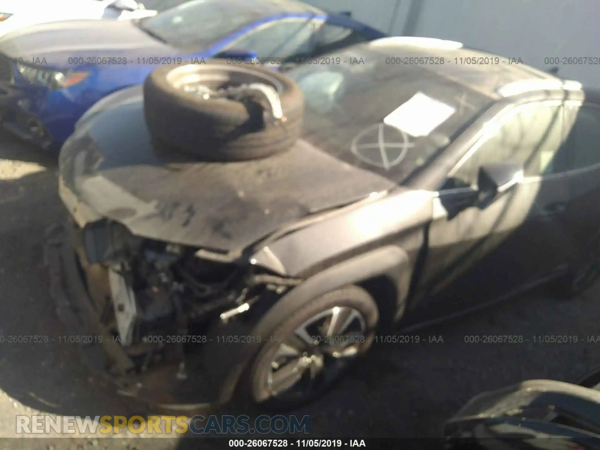 2 Photograph of a damaged car JTHU9JBH3K2009362 LEXUS UX 2019