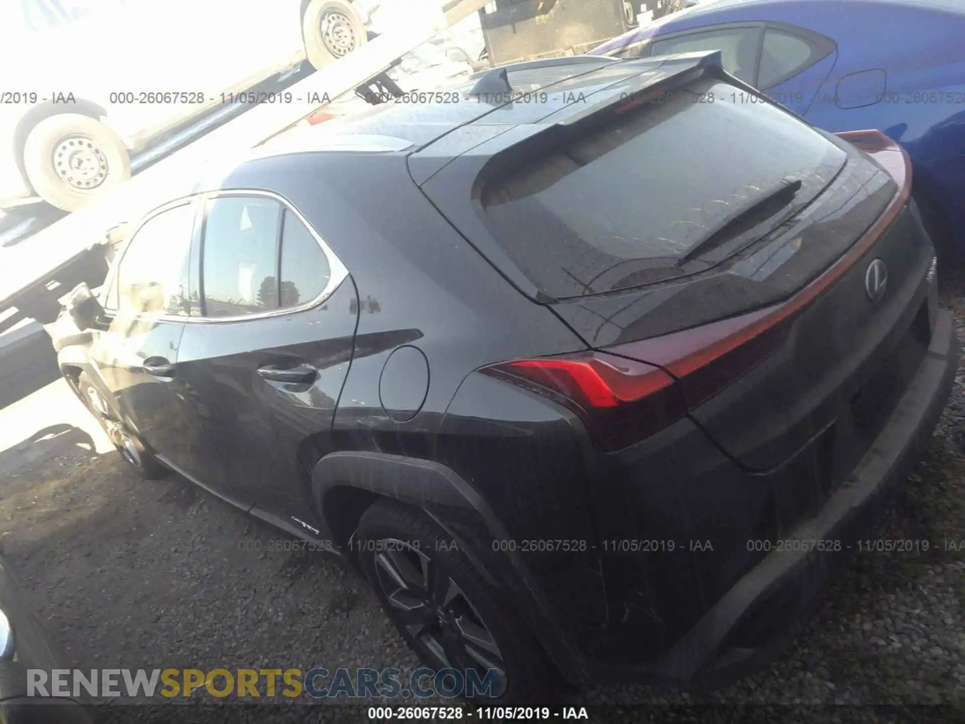 3 Photograph of a damaged car JTHU9JBH3K2009362 LEXUS UX 2019