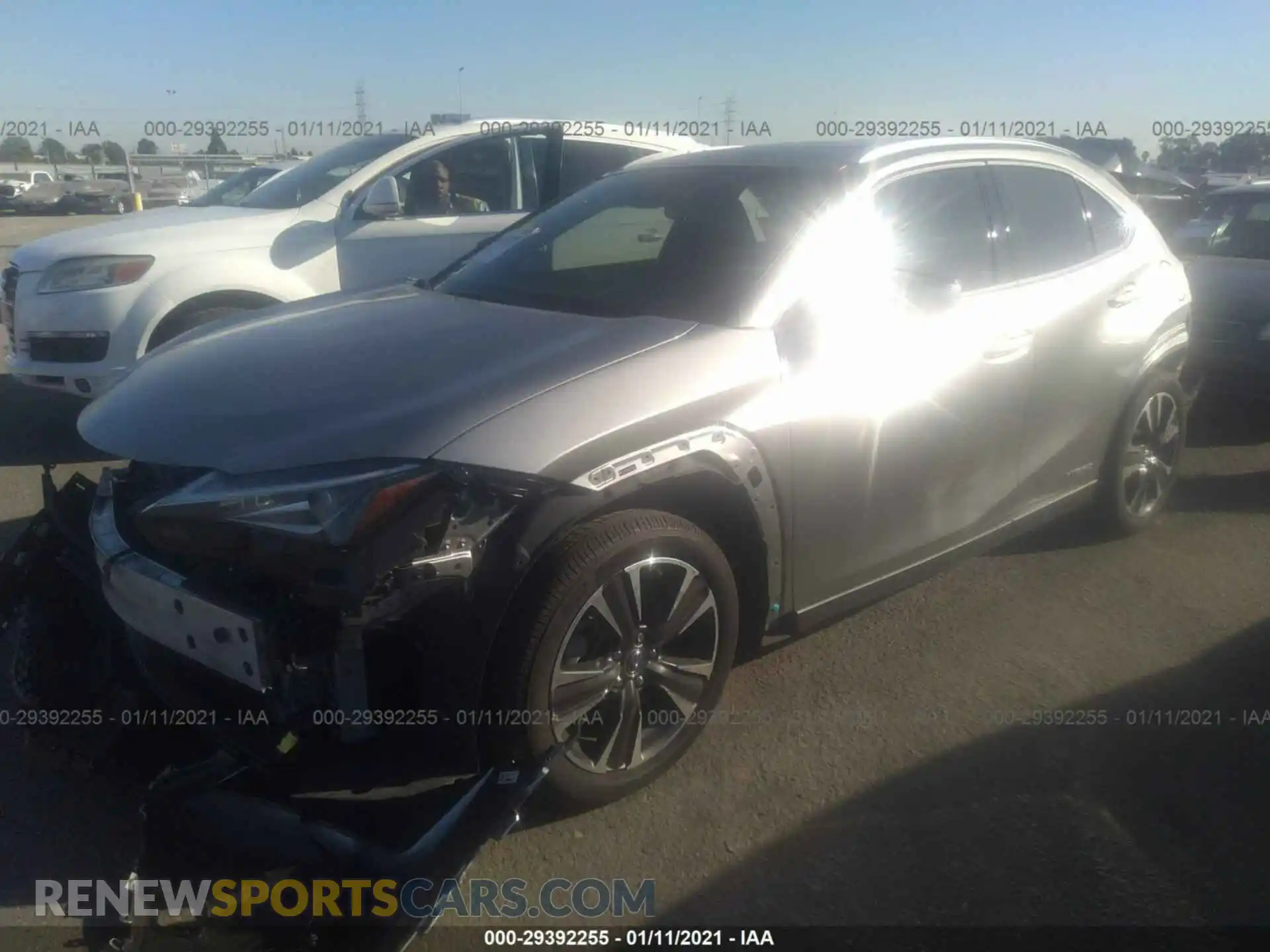 2 Photograph of a damaged car JTHU9JBH4K2011279 LEXUS UX 2019