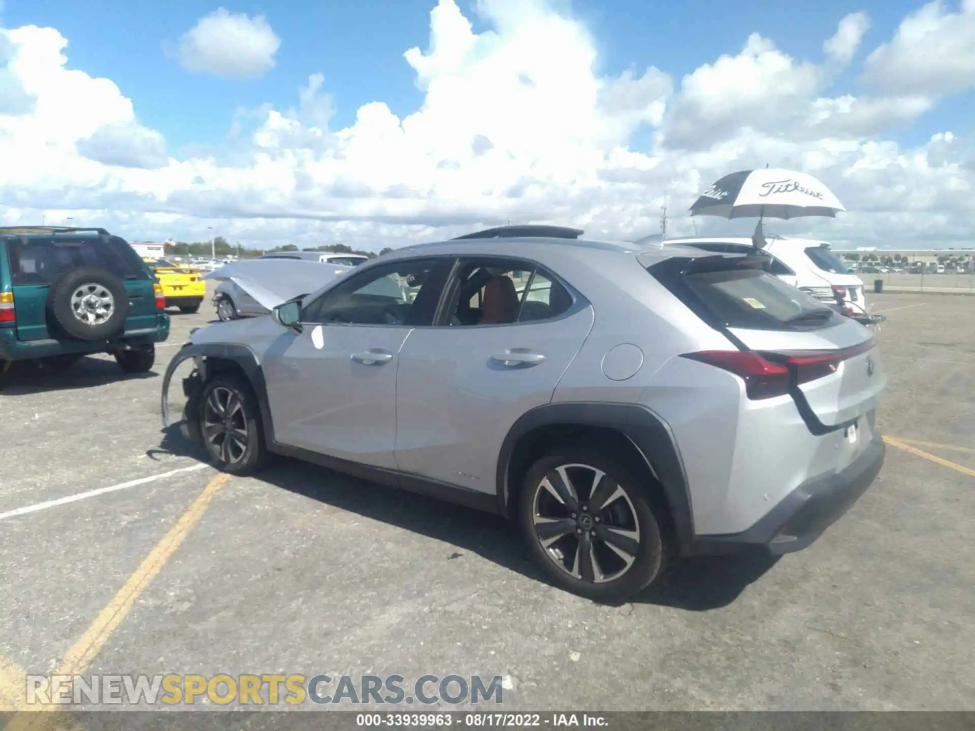 3 Photograph of a damaged car JTHU9JBH5K2006351 LEXUS UX 2019