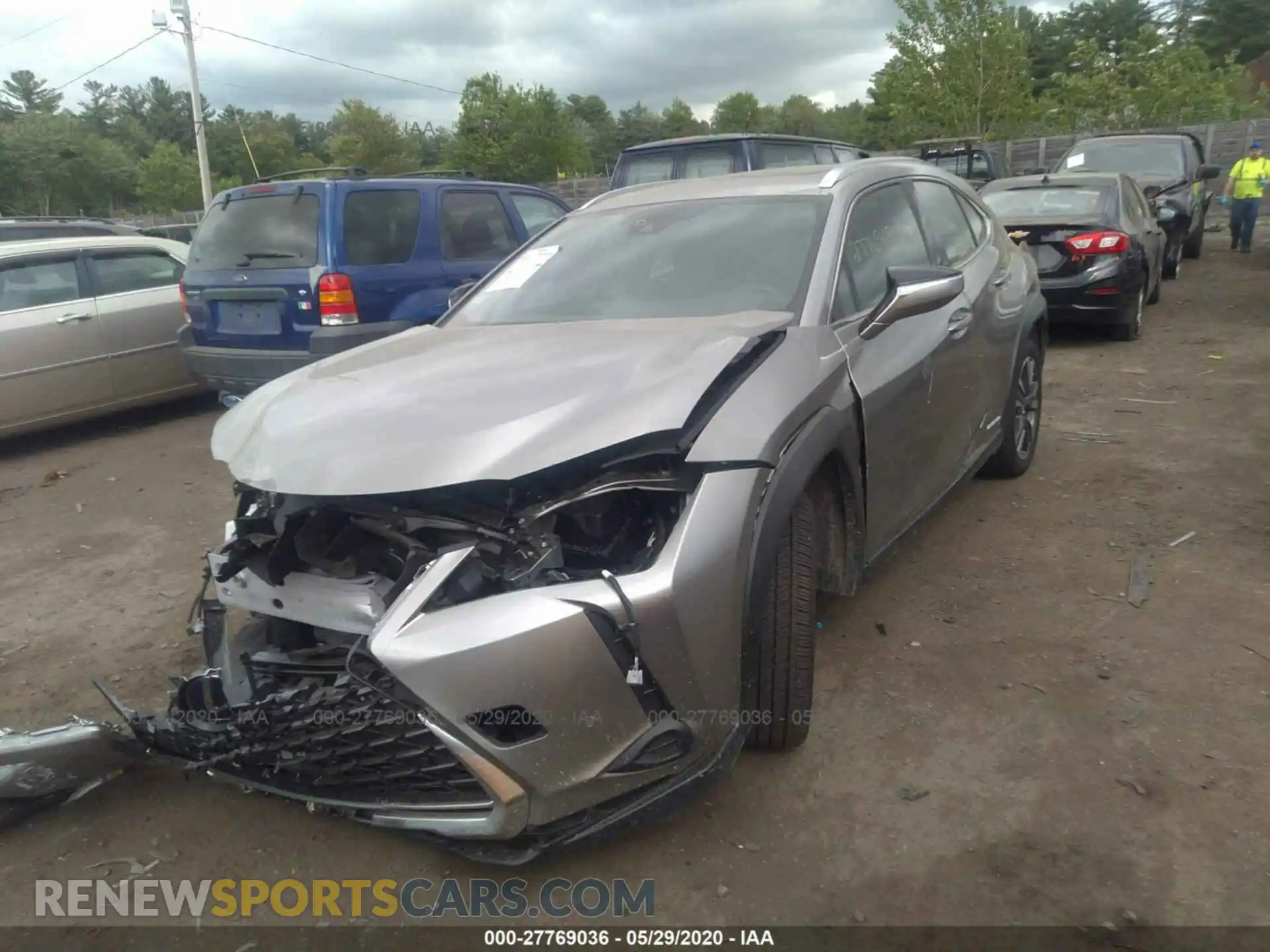 2 Photograph of a damaged car JTHU9JBH5K2017950 LEXUS UX 2019
