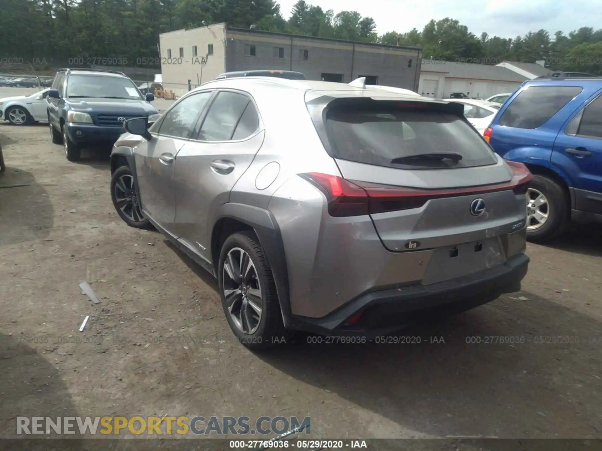 3 Photograph of a damaged car JTHU9JBH5K2017950 LEXUS UX 2019