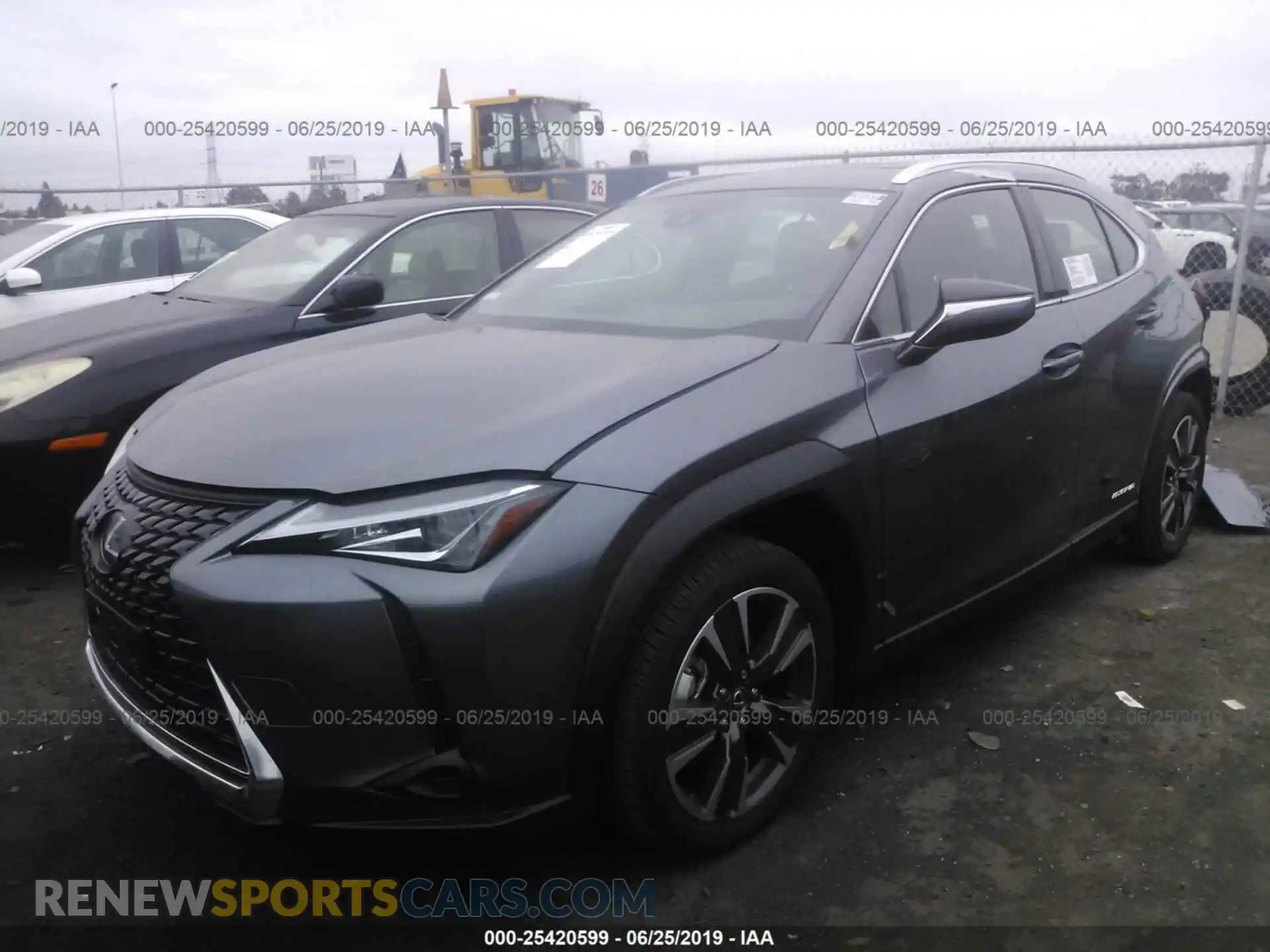 2 Photograph of a damaged car JTHU9JBH7K2005945 LEXUS UX 2019