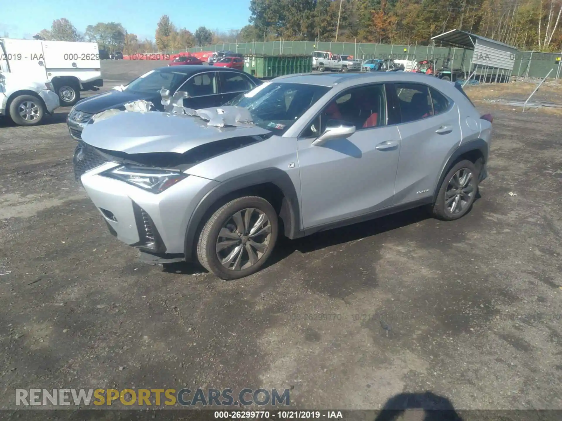 2 Photograph of a damaged car JTHU9JBH9K2002996 LEXUS UX 2019