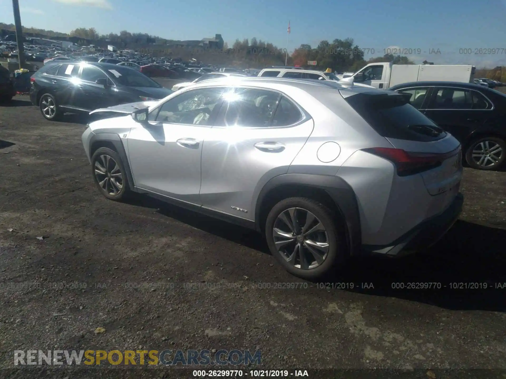 3 Photograph of a damaged car JTHU9JBH9K2002996 LEXUS UX 2019