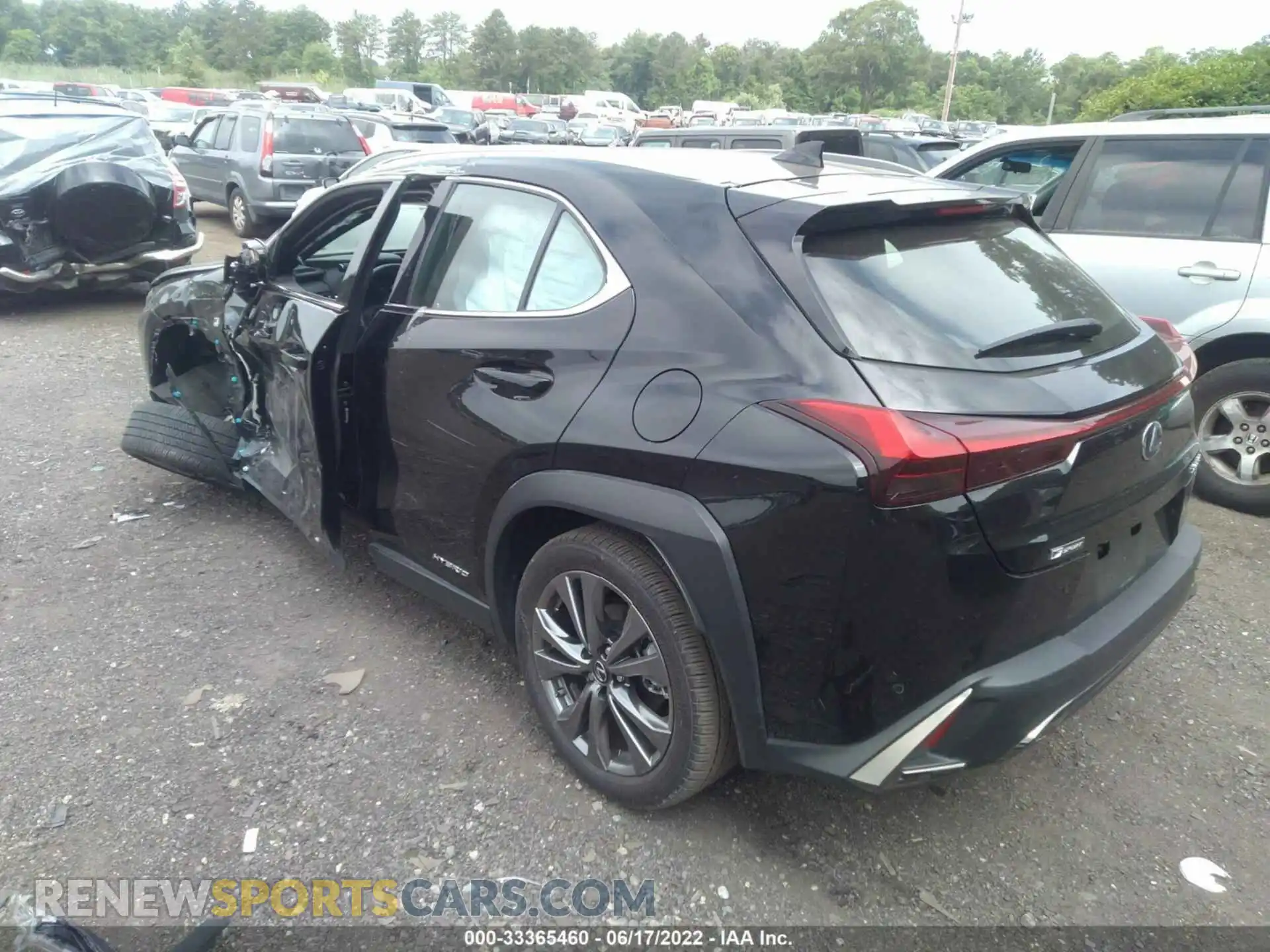 3 Photograph of a damaged car JTHU9JBH9K2003016 LEXUS UX 2019