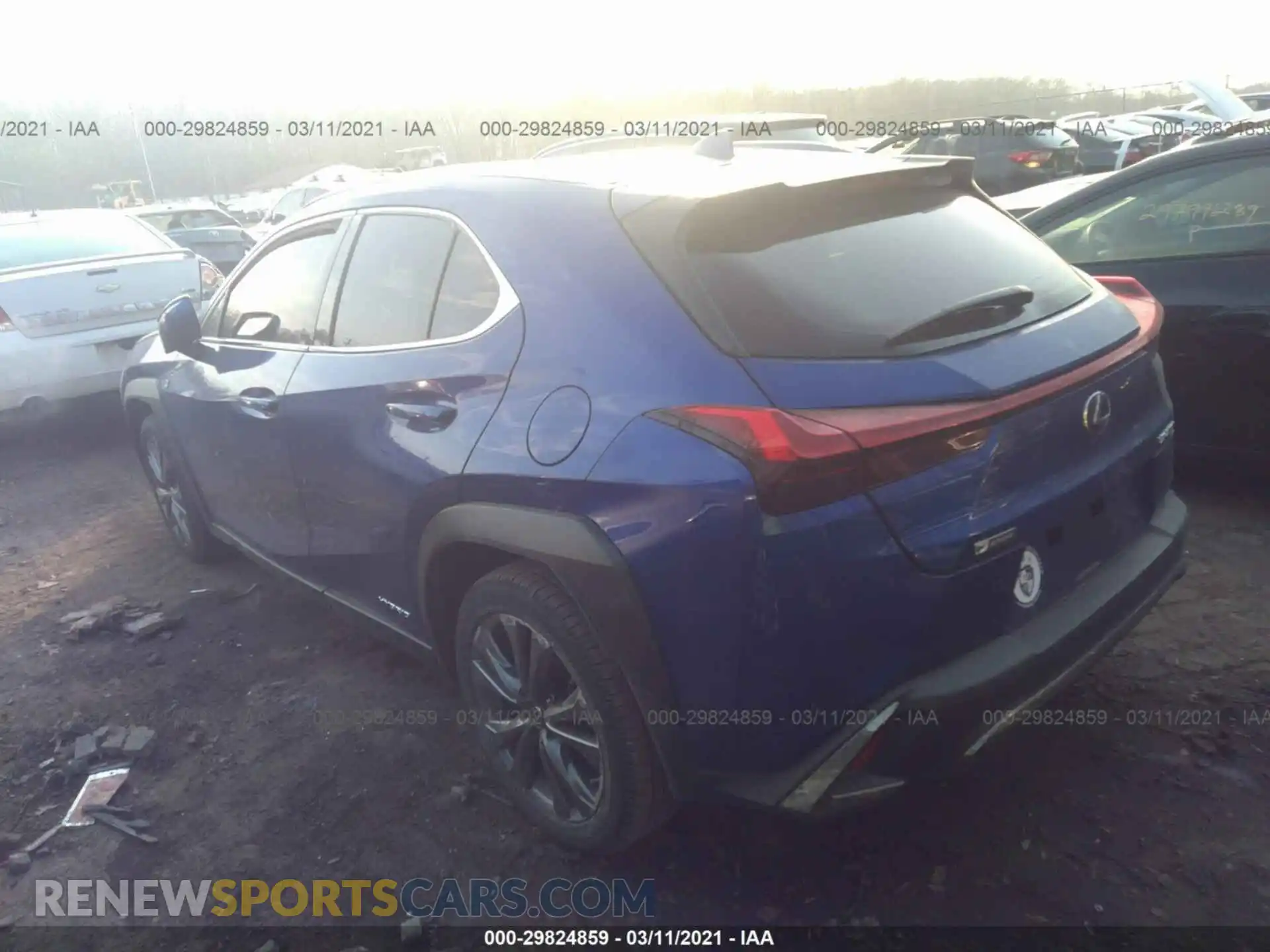 3 Photograph of a damaged car JTHU9JBH9K2010158 LEXUS UX 2019