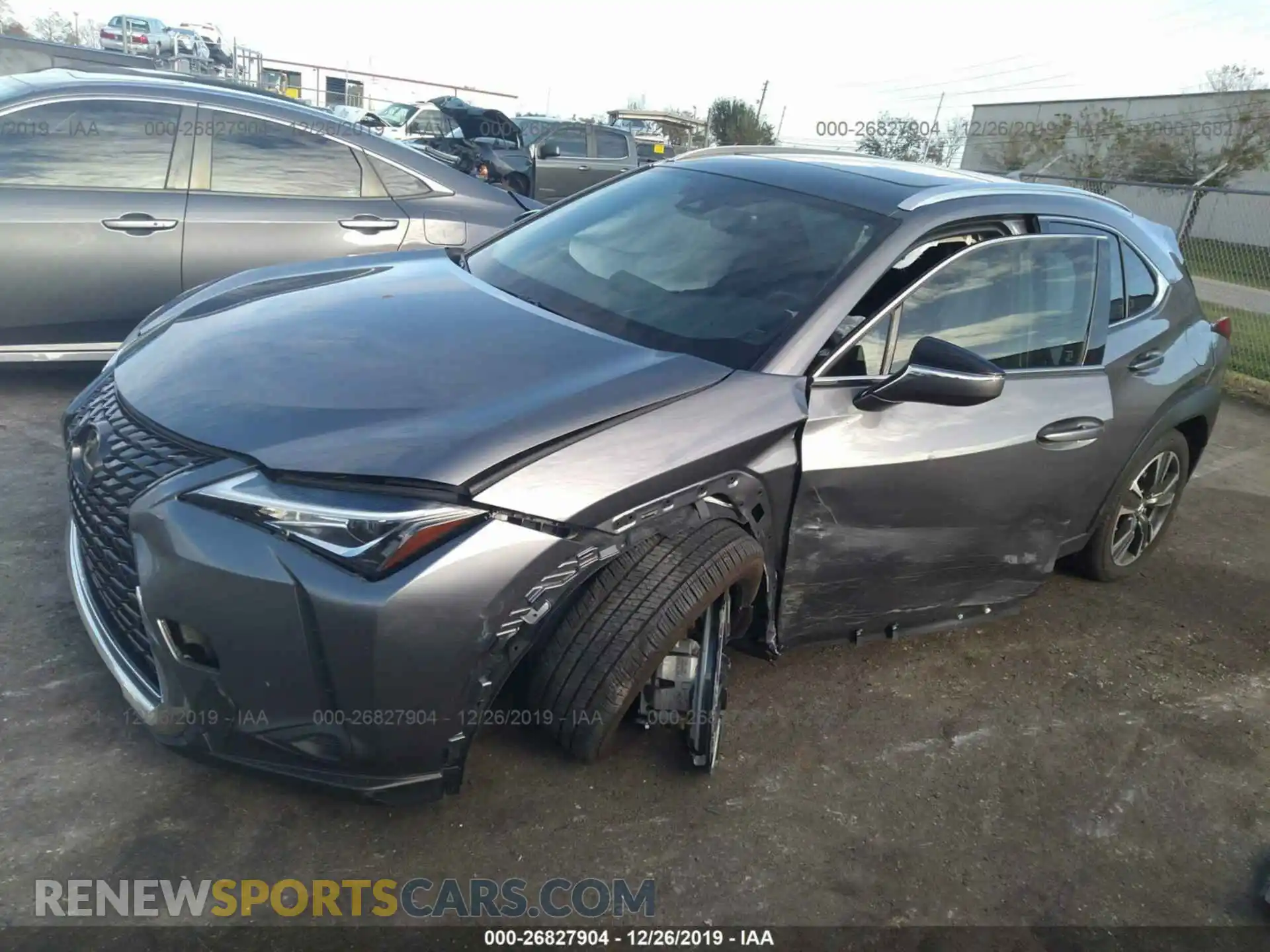 2 Photograph of a damaged car JTHY3JBH2K2004723 LEXUS UX 2019
