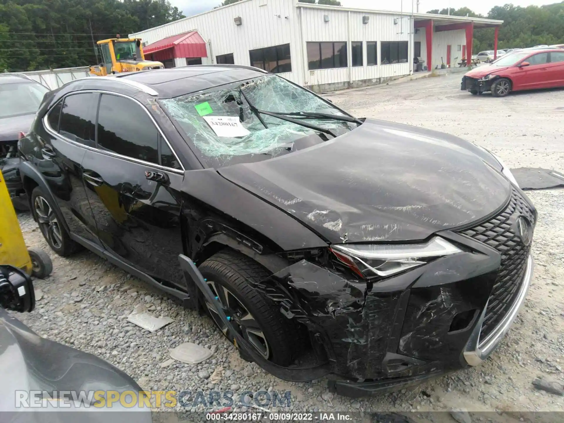 1 Photograph of a damaged car JTHY3JBH2K2015866 LEXUS UX 2019