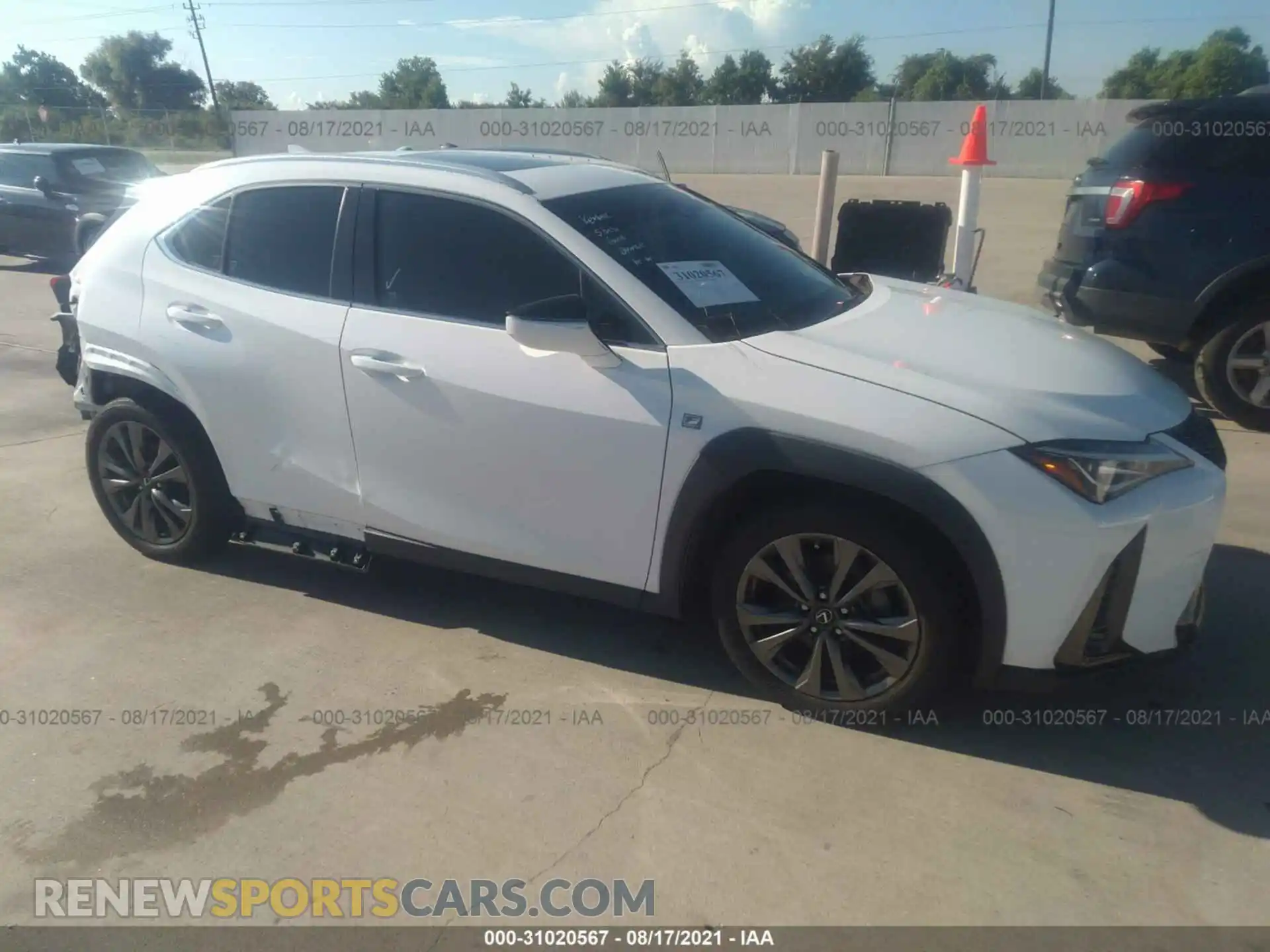 1 fotografías del automóvil dañado JTHY3JBH5K2006059 LEXUS UX 2019