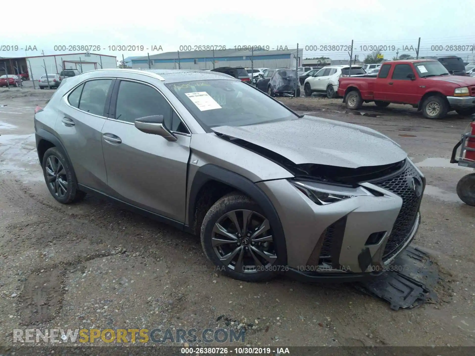 1 Photograph of a damaged car JTHY3JBH5K2008796 LEXUS UX 2019