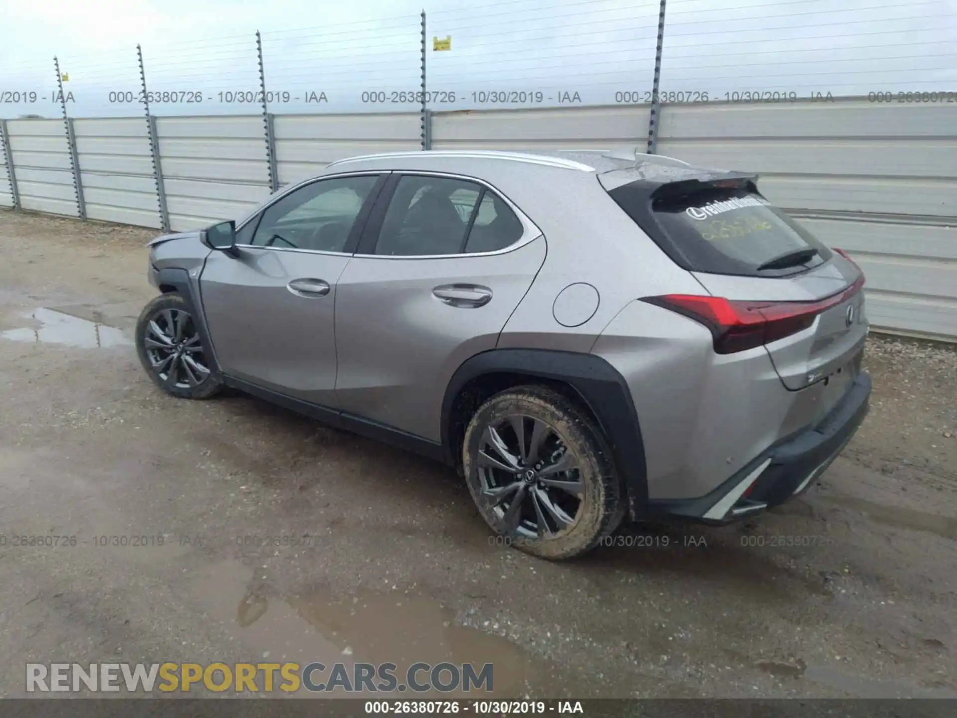 3 Photograph of a damaged car JTHY3JBH5K2008796 LEXUS UX 2019