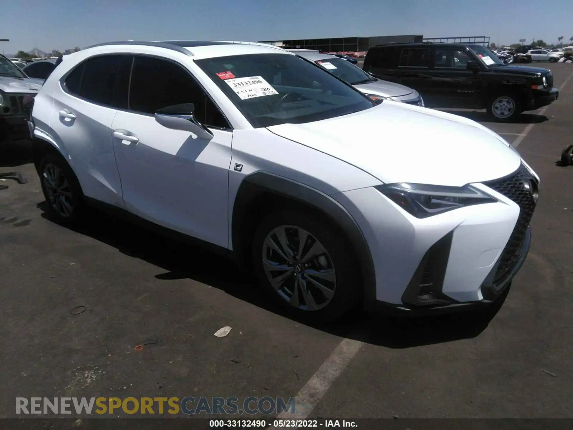 1 Photograph of a damaged car JTHY3JBH7K2000747 LEXUS UX 2019