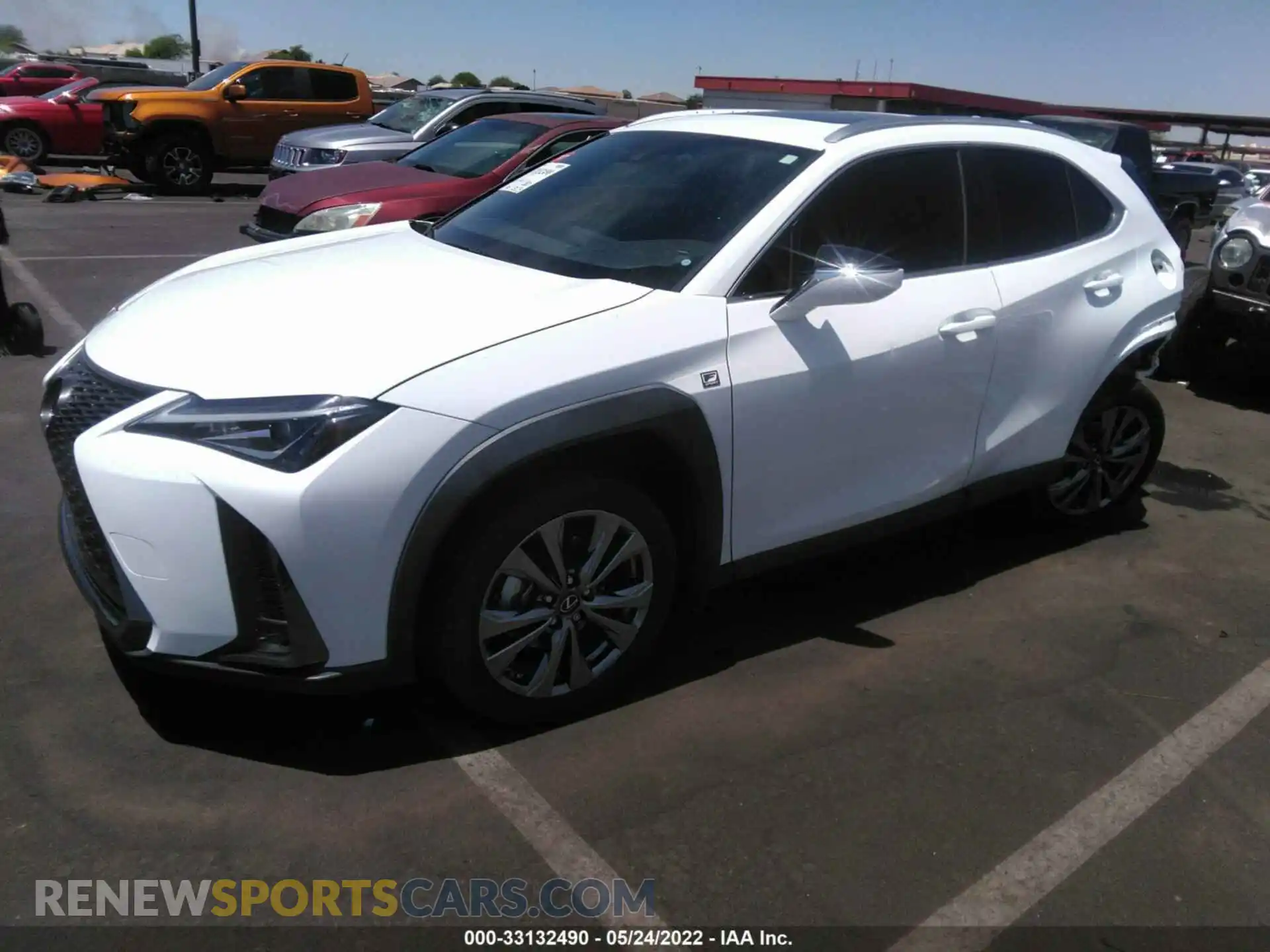 2 Photograph of a damaged car JTHY3JBH7K2000747 LEXUS UX 2019