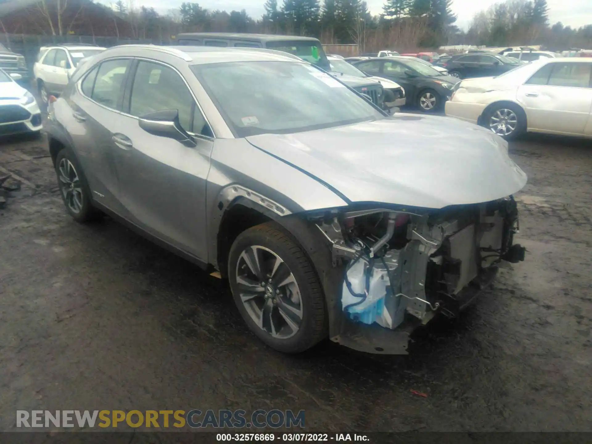 1 Photograph of a damaged car JTHP9JBH2L2022442 LEXUS UX 2020