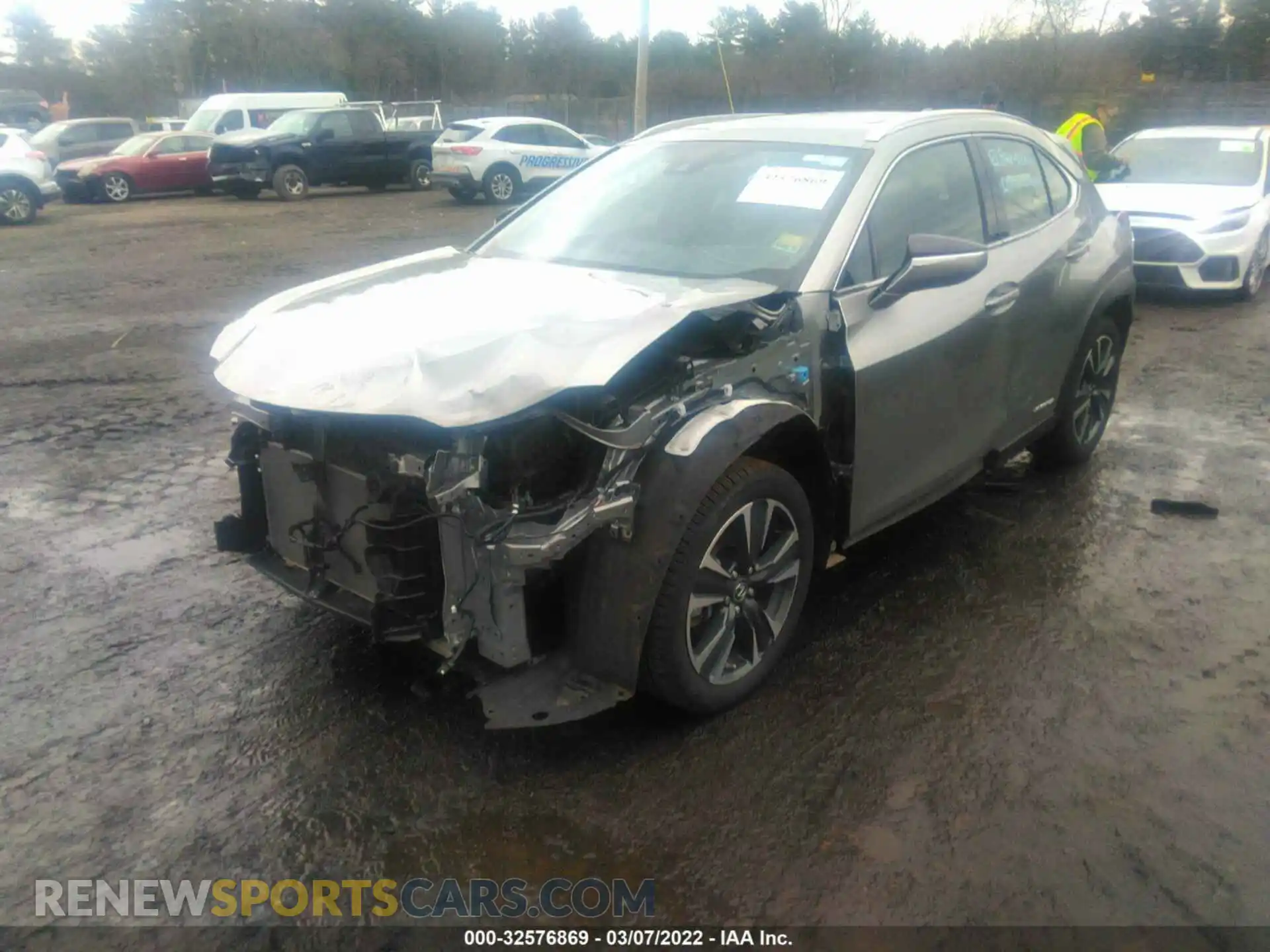 2 Photograph of a damaged car JTHP9JBH2L2022442 LEXUS UX 2020