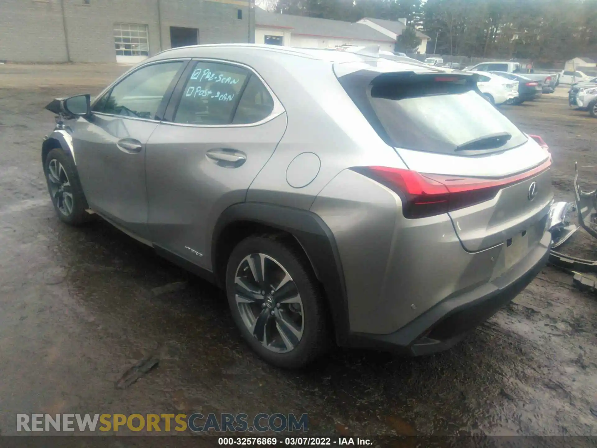 3 Photograph of a damaged car JTHP9JBH2L2022442 LEXUS UX 2020