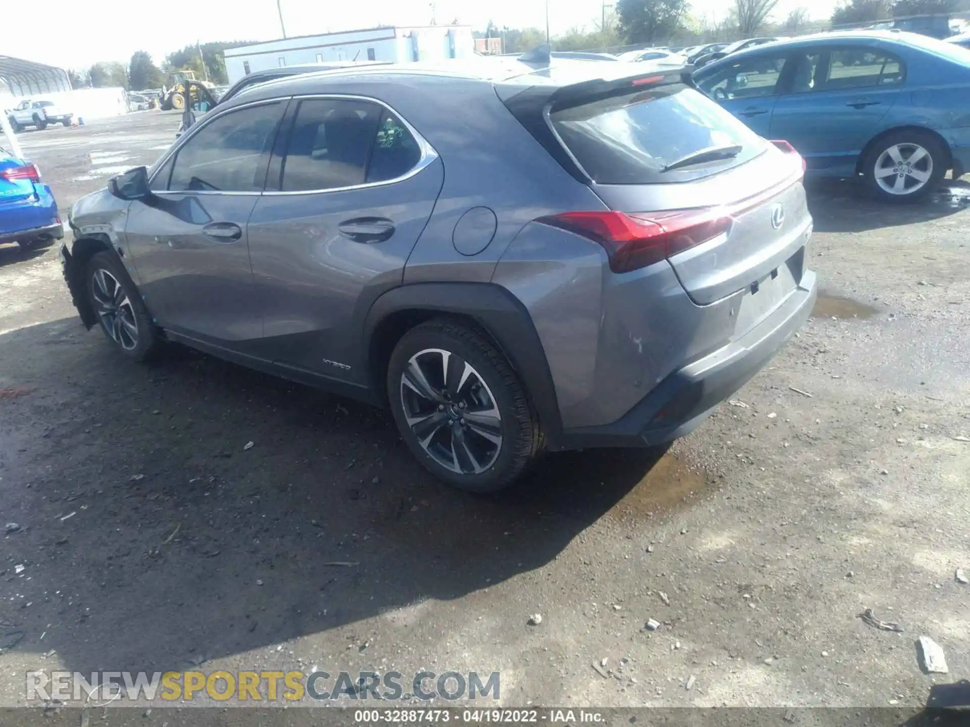 3 Photograph of a damaged car JTHP9JBH8L2033168 LEXUS UX 2020