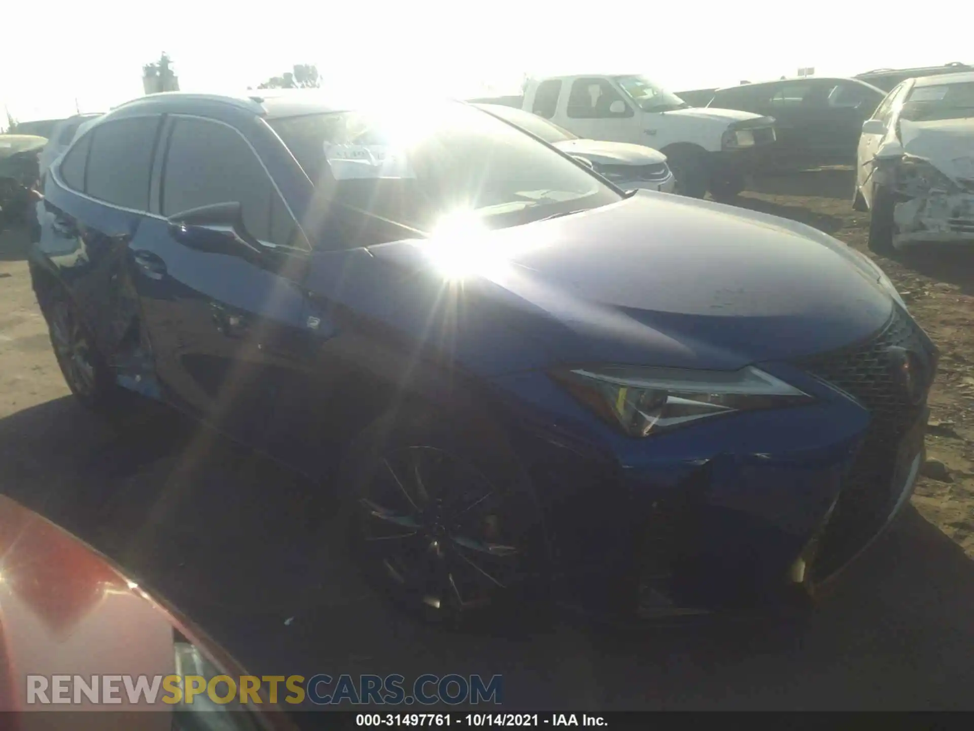 1 Photograph of a damaged car JTHR3JBH8L2021354 LEXUS UX 2020