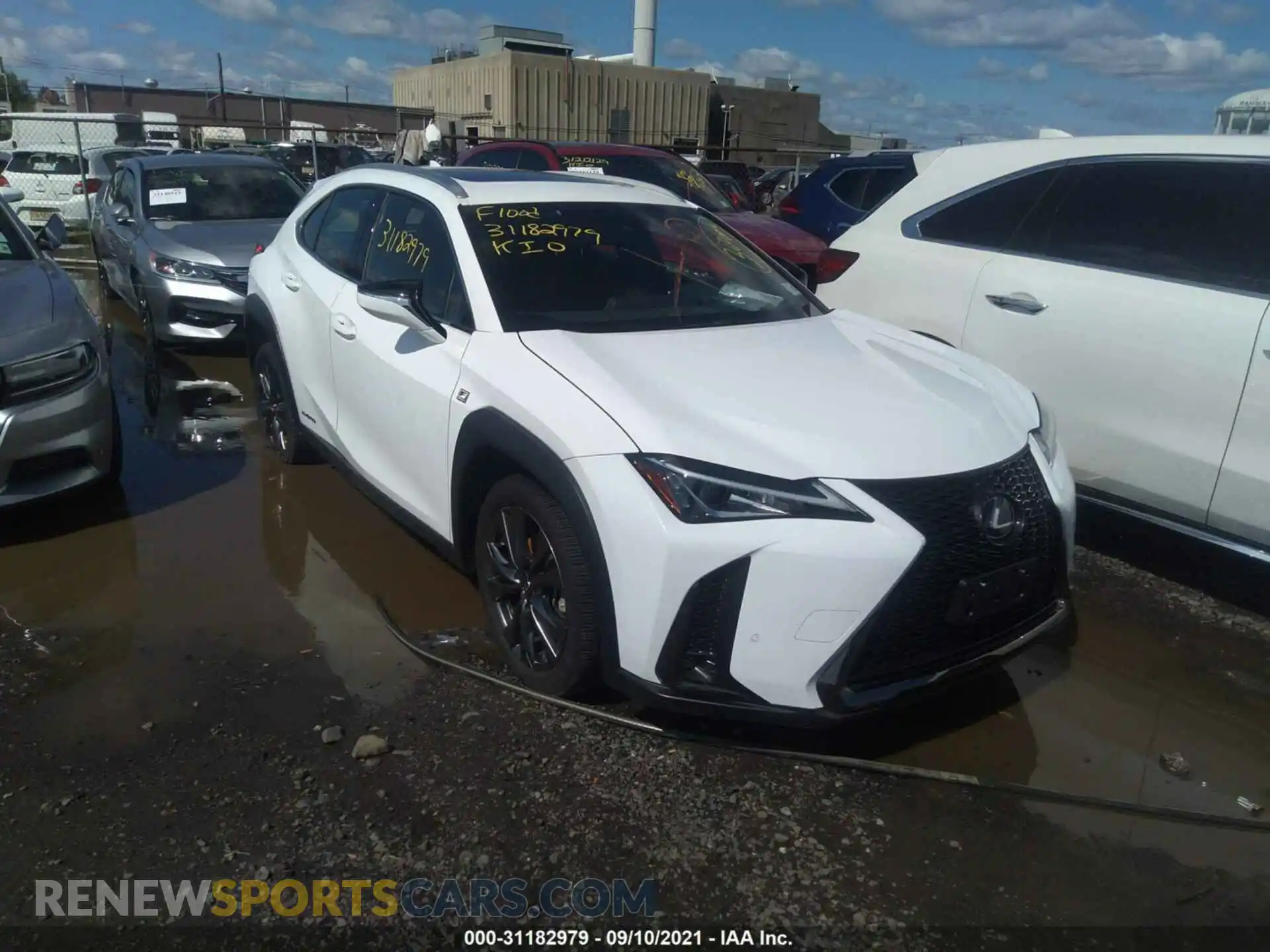 1 Photograph of a damaged car JTHR9JBHXL2028708 LEXUS UX 2020