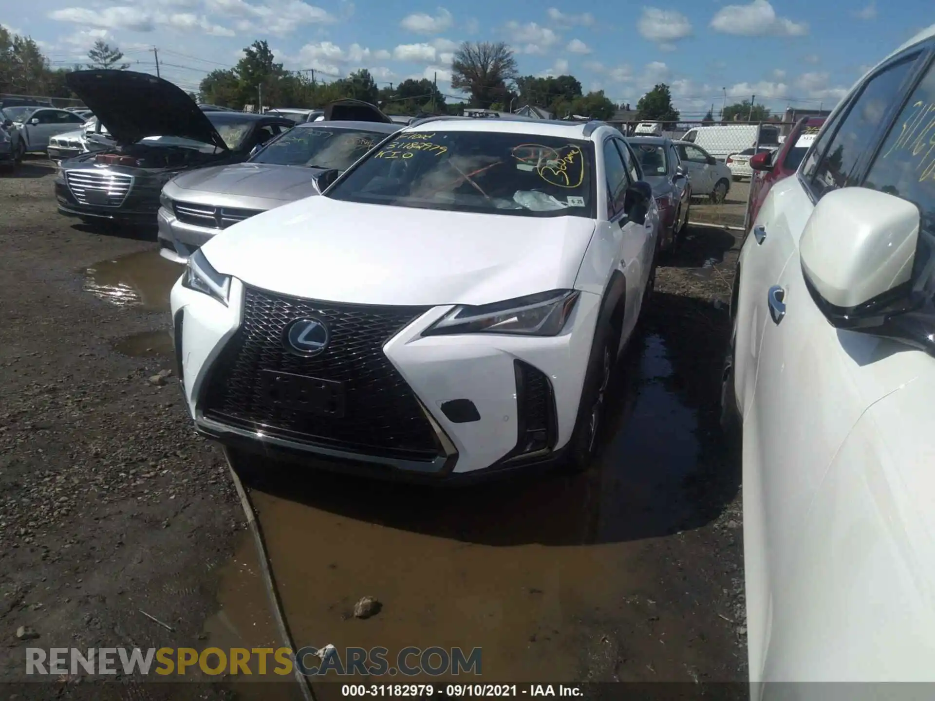 2 Photograph of a damaged car JTHR9JBHXL2028708 LEXUS UX 2020