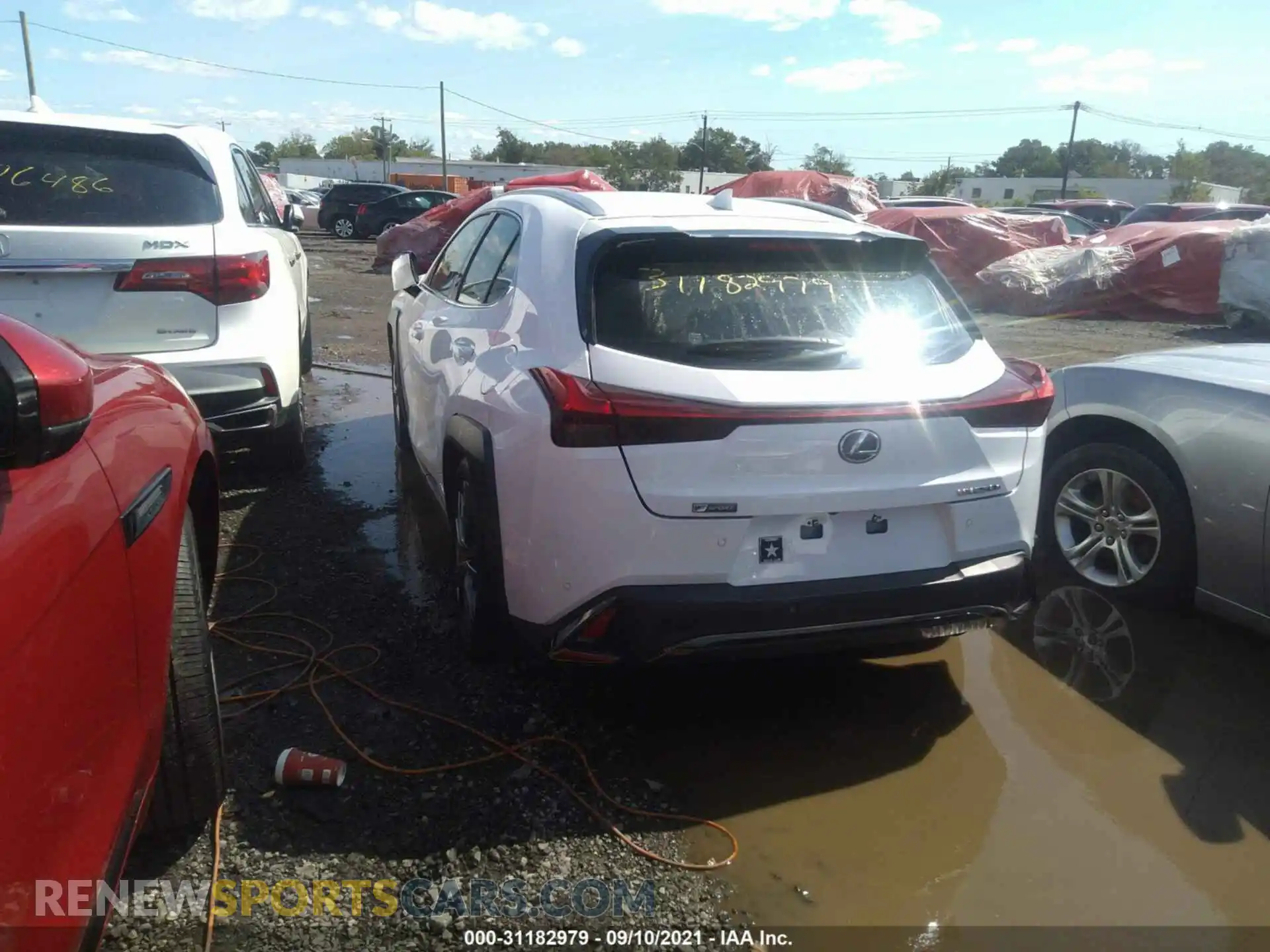 3 Photograph of a damaged car JTHR9JBHXL2028708 LEXUS UX 2020