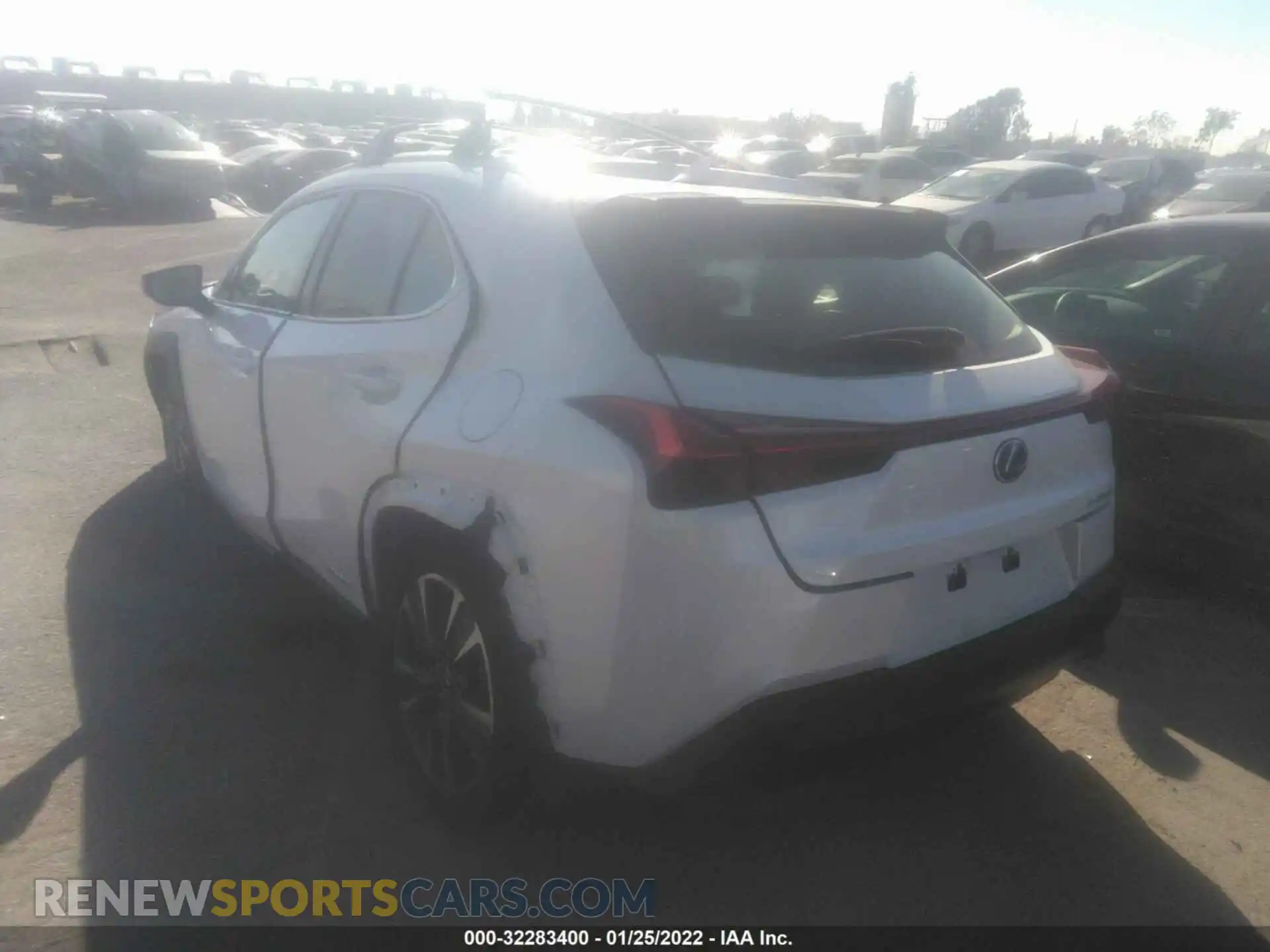3 Photograph of a damaged car JTHX9JBH2L2036244 LEXUS UX 2020