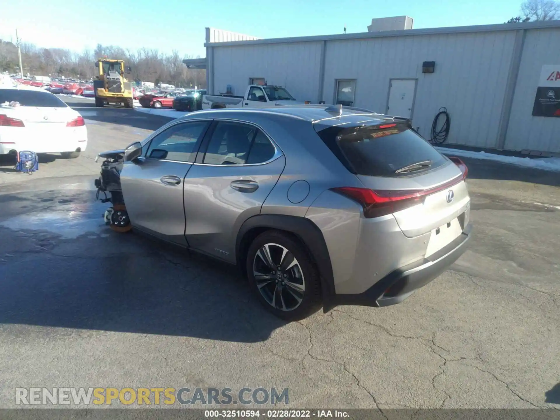 3 Photograph of a damaged car JTHP9JBH3M2040370 LEXUS UX 2021