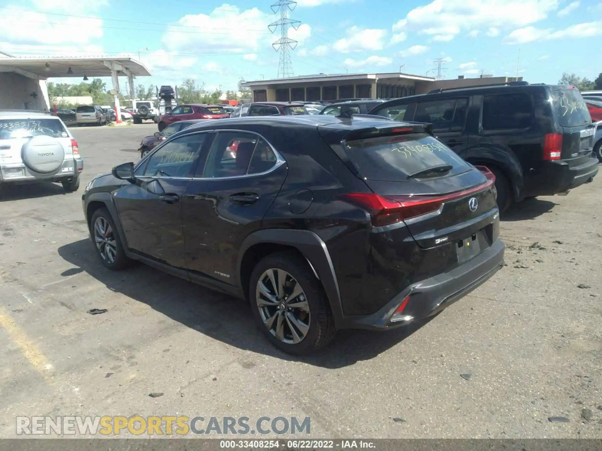 3 Photograph of a damaged car JTHR9JBH6M2037925 LEXUS UX 2021