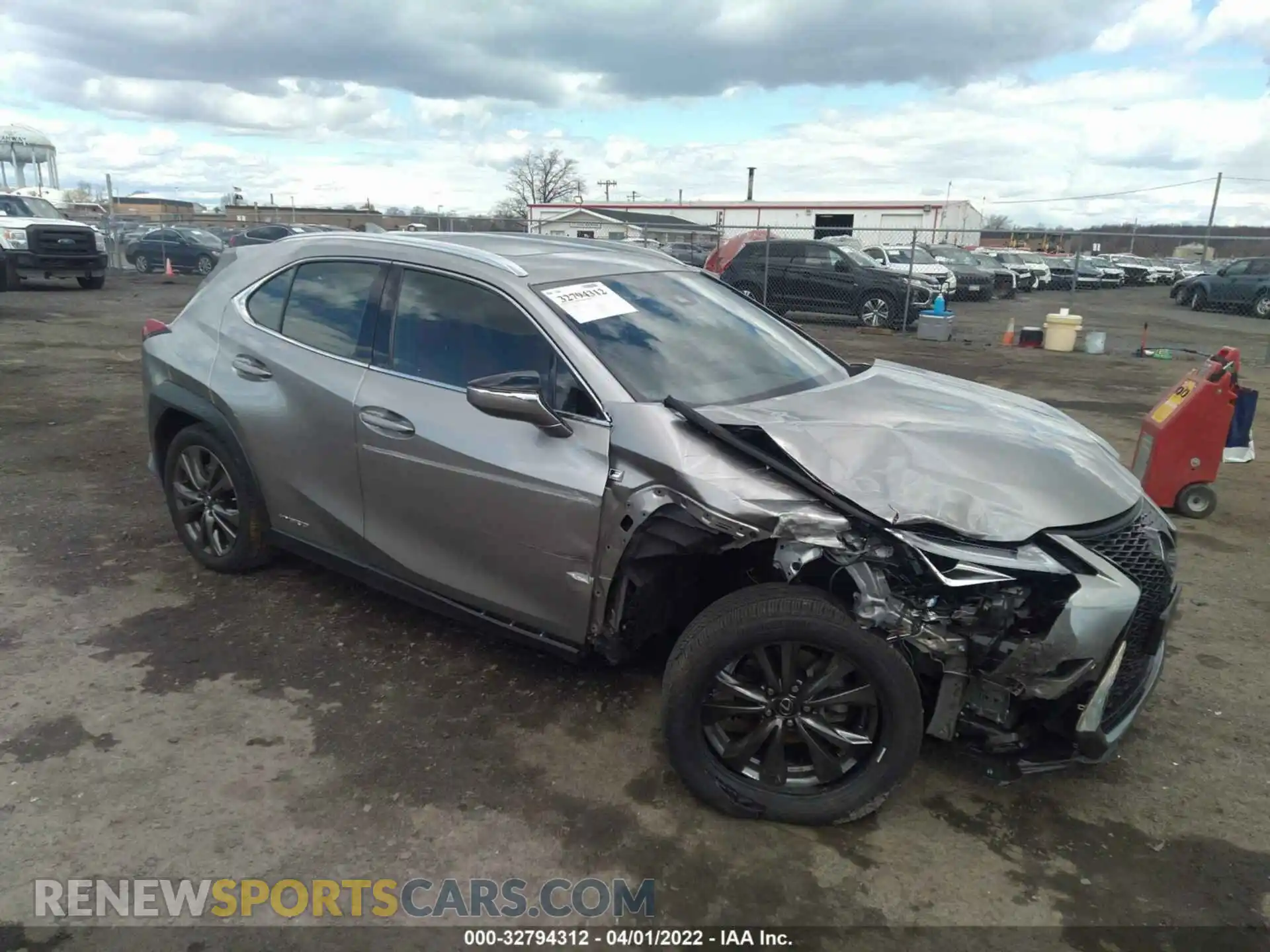 1 Photograph of a damaged car JTHR9JBH8M2048327 LEXUS UX 2021