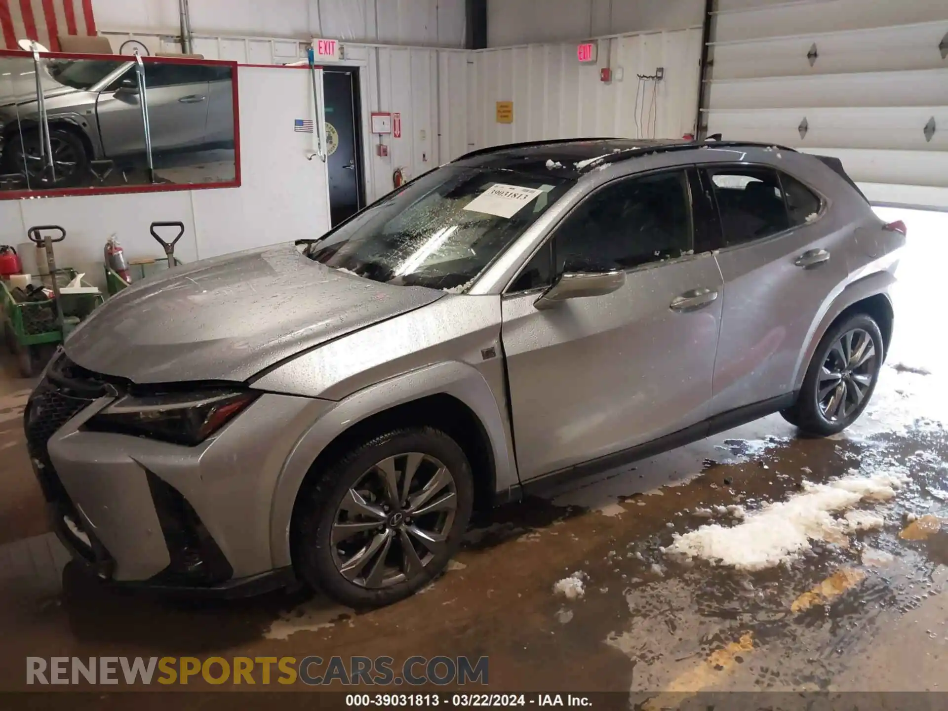 2 Photograph of a damaged car JTHB9JBH1R2073420 LEXUS UX 2024