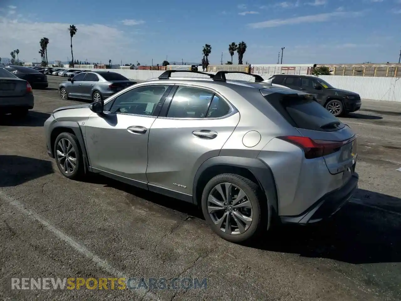 2 Photograph of a damaged car JTHU9JBH2K2001124 LEXUS UX 250H 2019