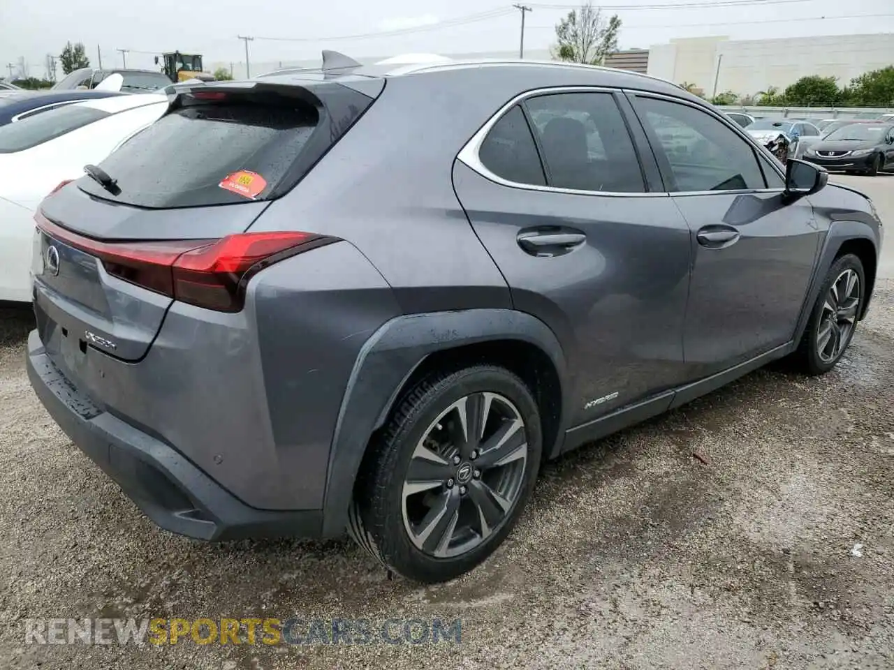 3 Photograph of a damaged car JTHU9JBH3K2003254 LEXUS UX 250H 2019