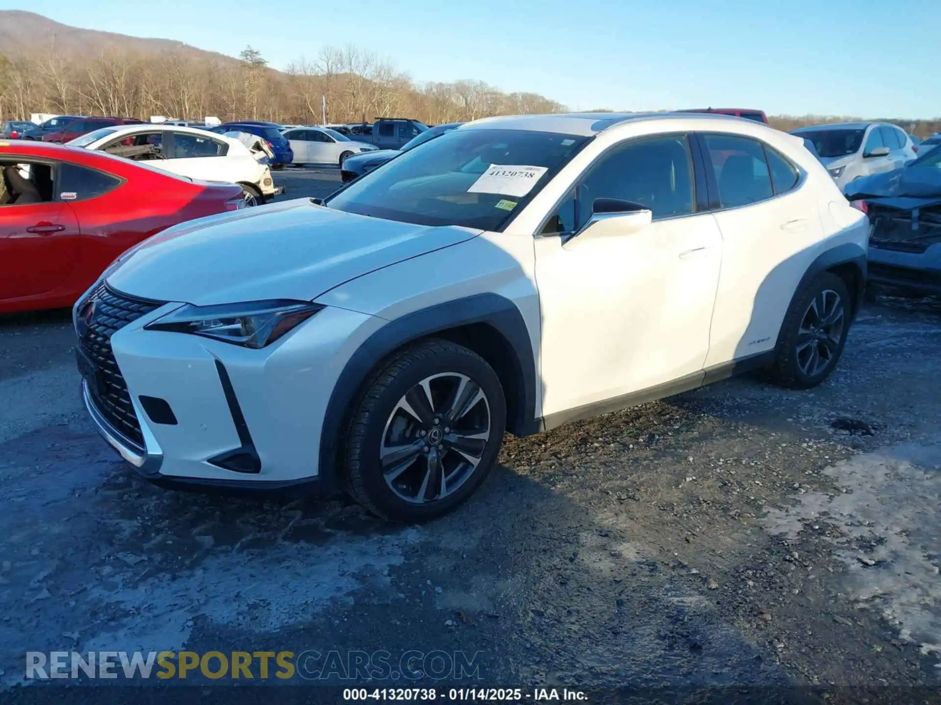 2 Photograph of a damaged car JTHU9JBH3K2014755 LEXUS UX 250H 2019