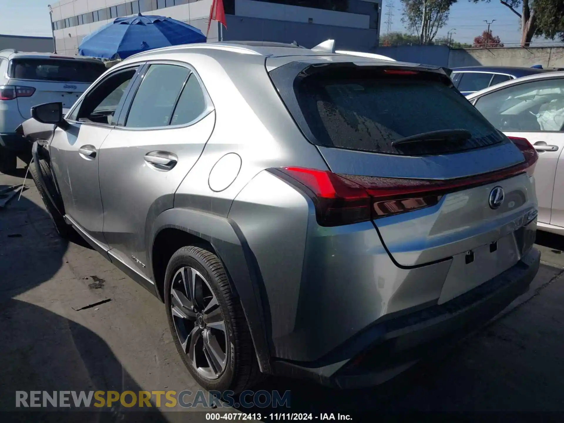 3 Photograph of a damaged car JTHU9JBH8K2015898 LEXUS UX 250H 2019