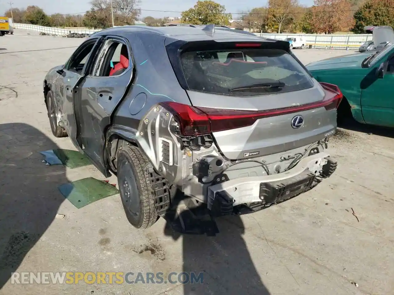 3 Photograph of a damaged car JTHU9JBH9K2002500 LEXUS UX 250H 2019