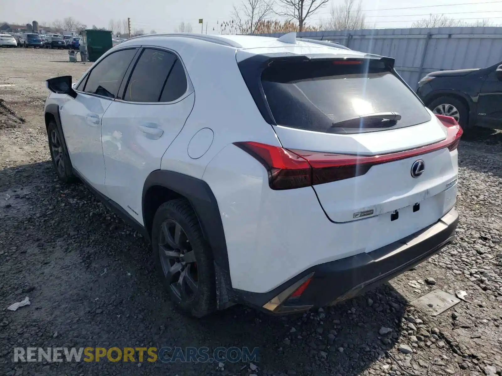 3 Photograph of a damaged car JTHU9JBHXK2017572 LEXUS UX 250H 2019