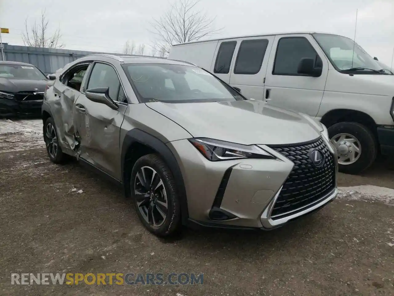 1 Photograph of a damaged car JTHL9JBH0L2034278 LEXUS UX 250H 2020
