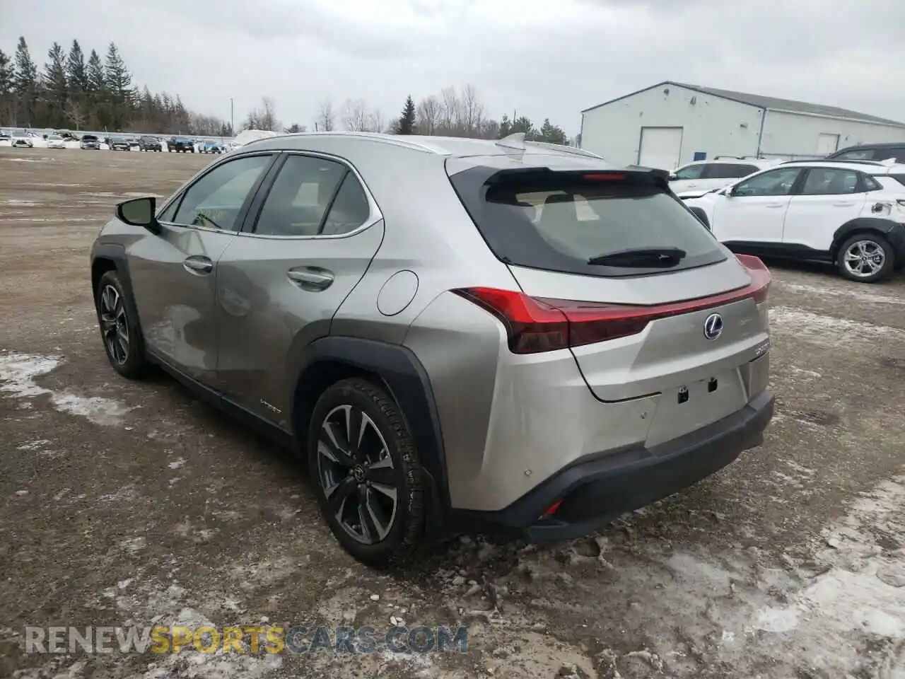 3 Photograph of a damaged car JTHL9JBH0L2034278 LEXUS UX 250H 2020