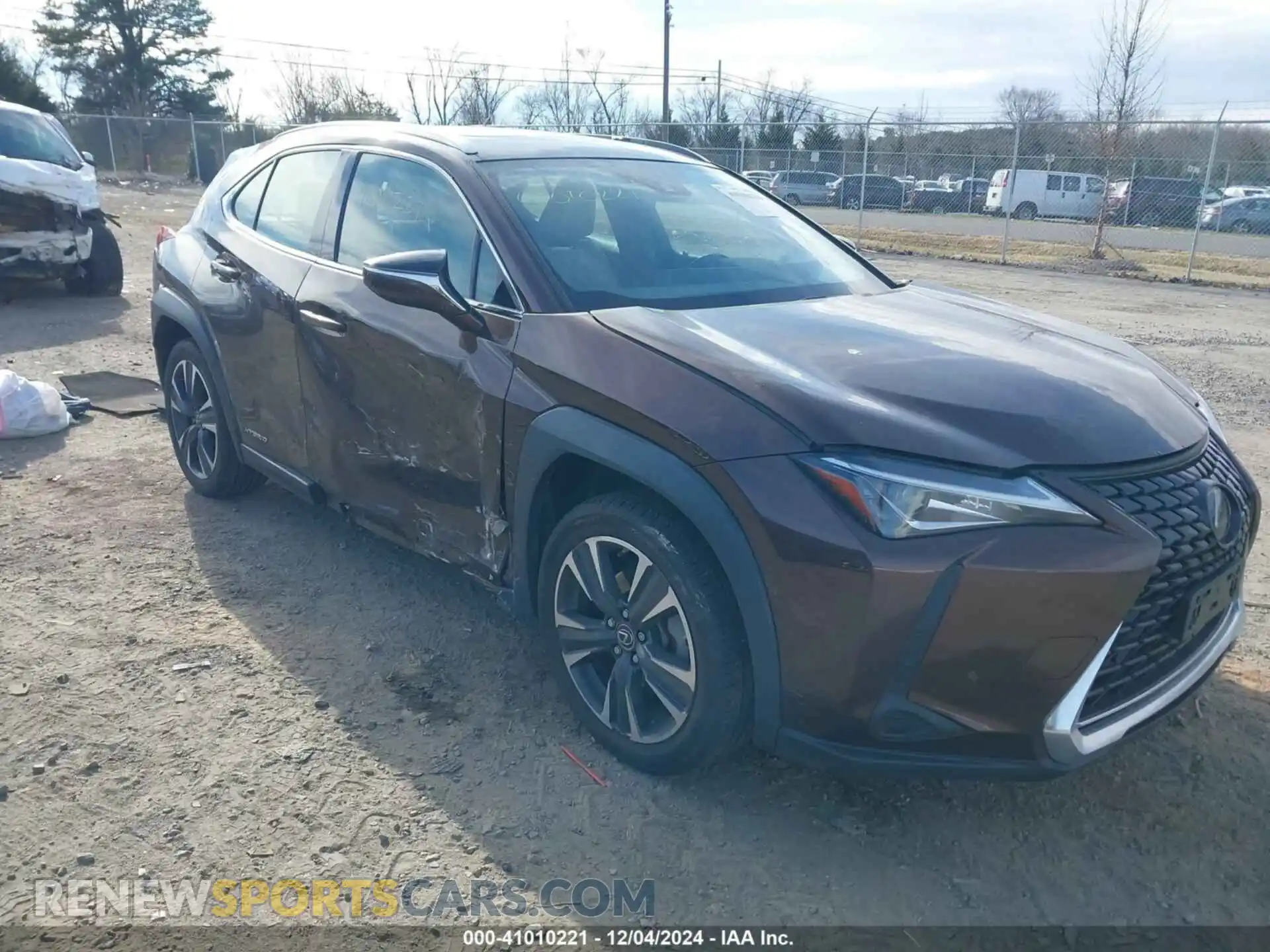 1 Фотография поврежденного автомобиля JTHP9JBH0L2025209 LEXUS UX 250H 2020
