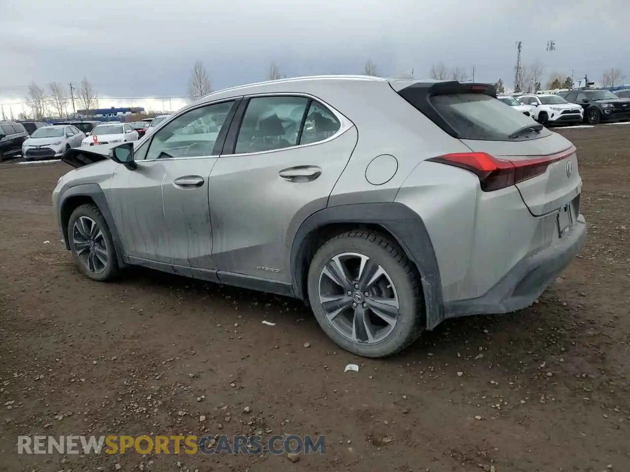 2 Фотография поврежденного автомобиля JTHP9JBH0L2028417 LEXUS UX 250H 2020