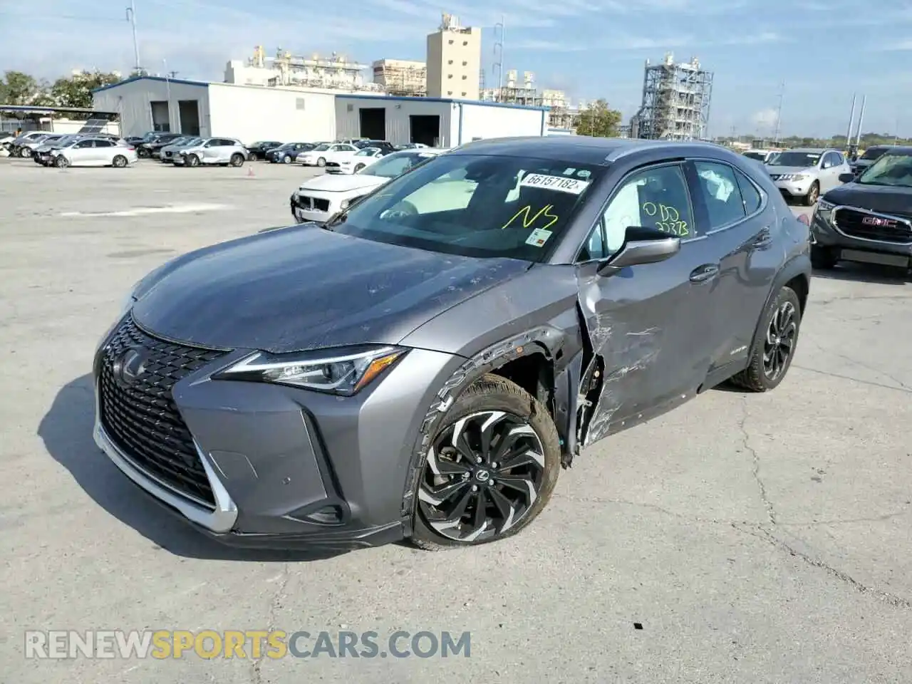 2 Photograph of a damaged car JTHP9JBH0L2033715 LEXUS UX 250H 2020