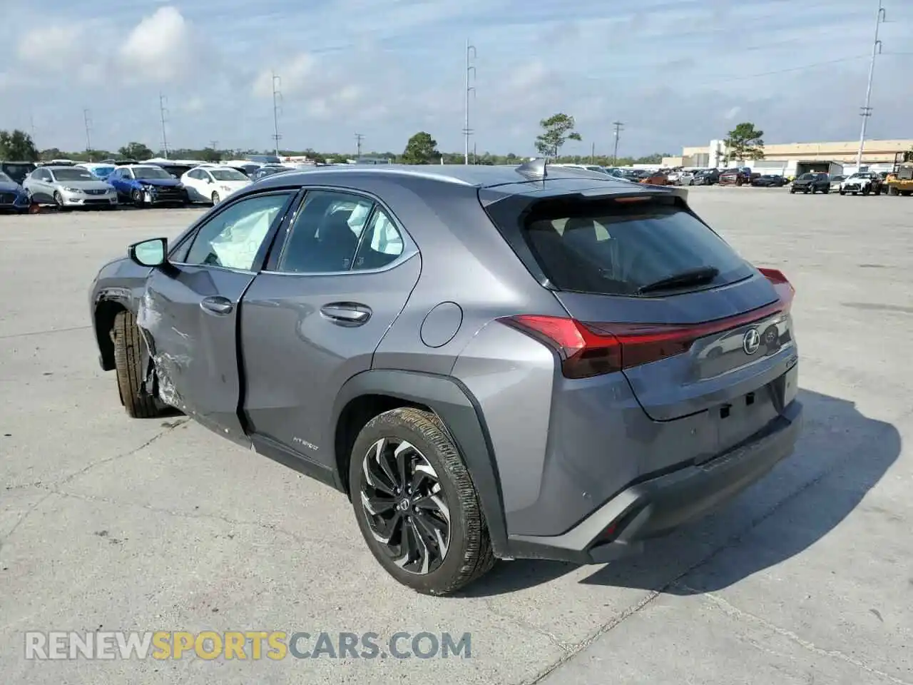 3 Photograph of a damaged car JTHP9JBH0L2033715 LEXUS UX 250H 2020