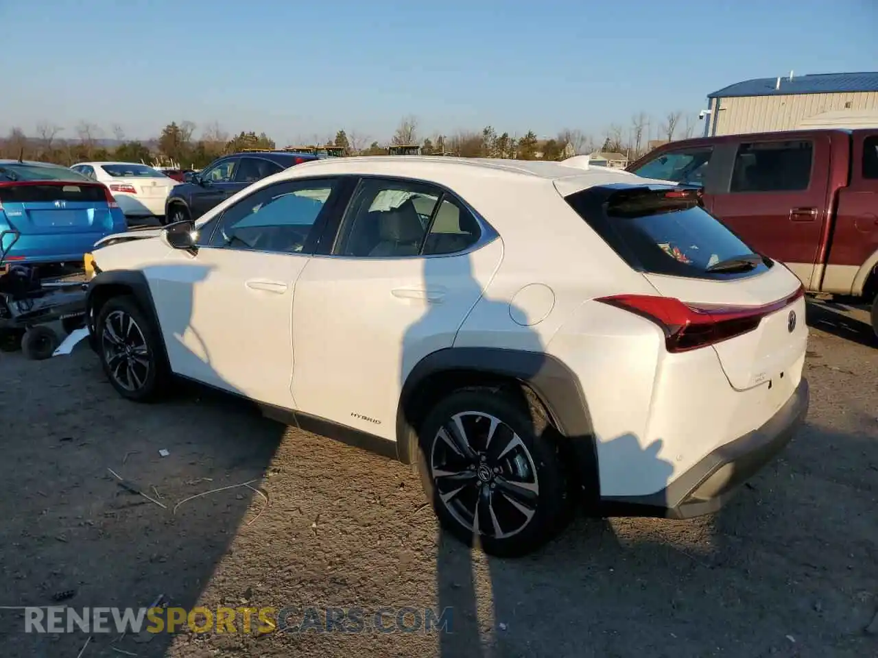 2 Photograph of a damaged car JTHP9JBH1L2026630 LEXUS UX 250H 2020