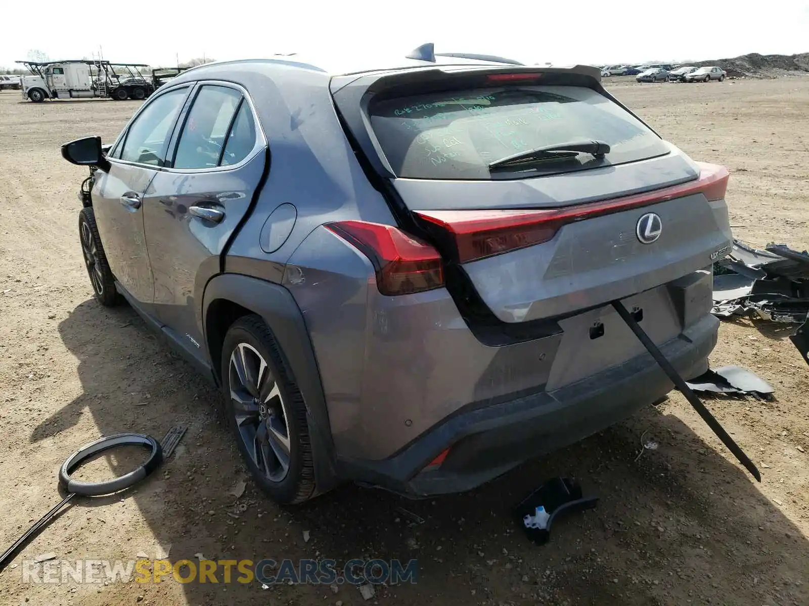 3 Photograph of a damaged car JTHP9JBH3L2023311 LEXUS UX 250H 2020