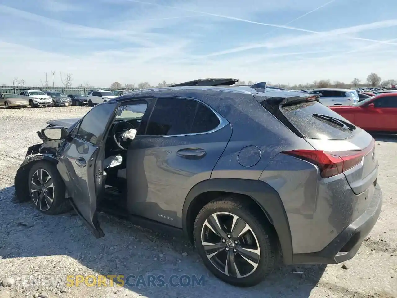 2 Photograph of a damaged car JTHP9JBH4L2025519 LEXUS UX 250H 2020