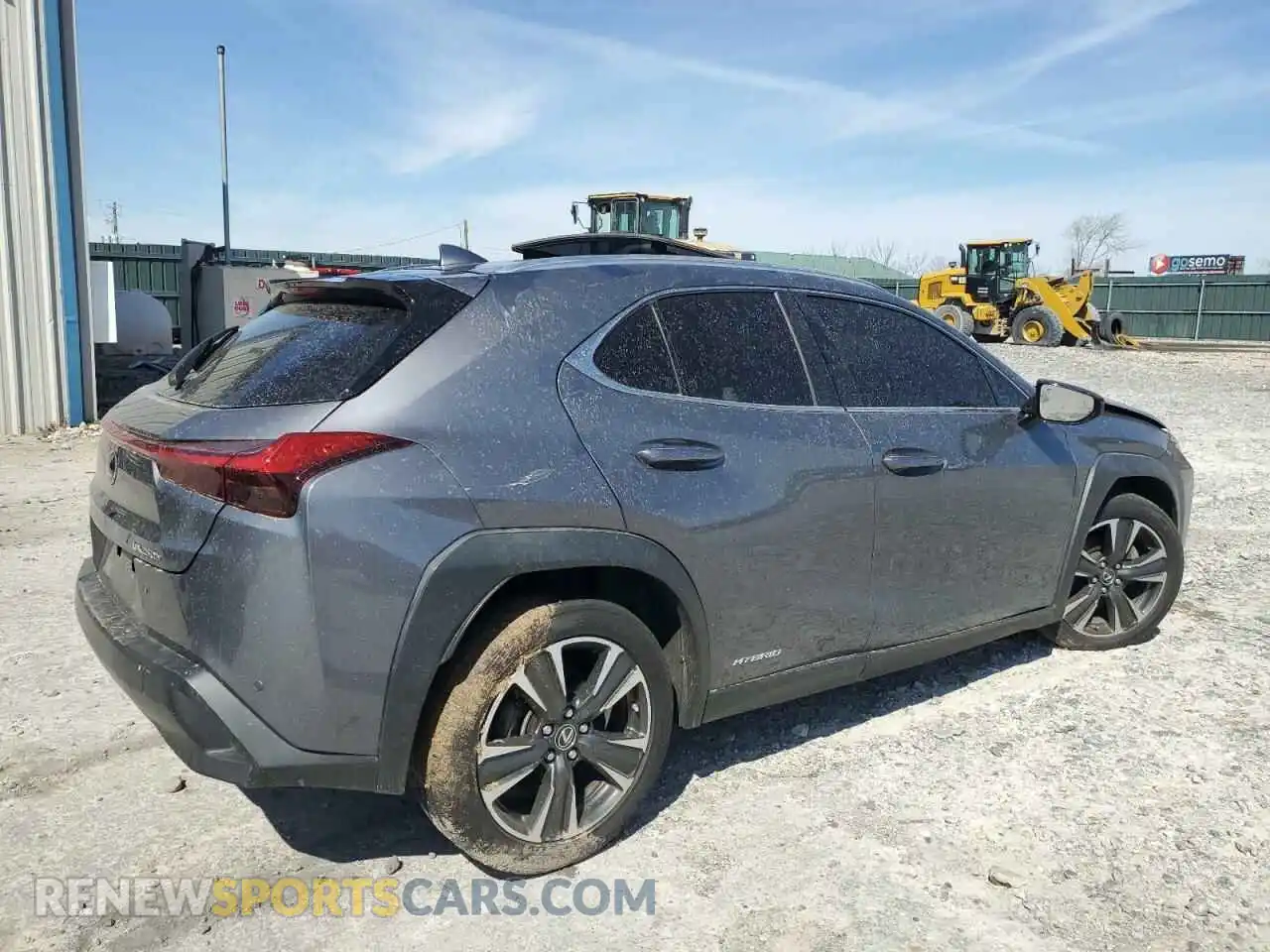 3 Photograph of a damaged car JTHP9JBH4L2025519 LEXUS UX 250H 2020
