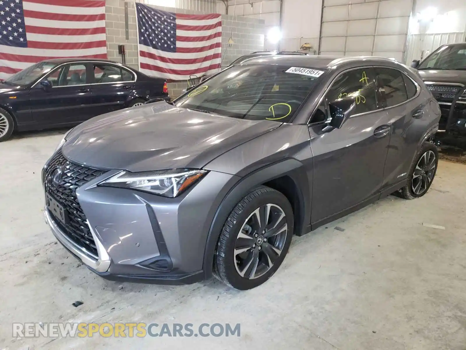 2 Photograph of a damaged car JTHP9JBH4L2028985 LEXUS UX 250H 2020