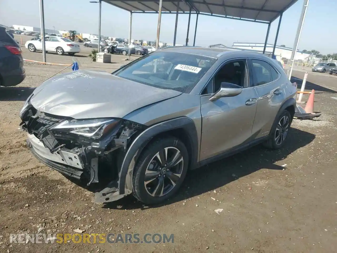 1 Photograph of a damaged car JTHP9JBH5L2021074 LEXUS UX 250H 2020