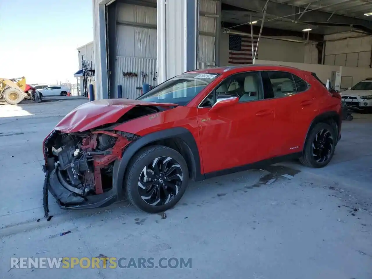 1 Photograph of a damaged car JTHP9JBH5L2034147 LEXUS UX 250H 2020